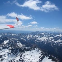 Flugwegposition um 12:27:29: Aufgenommen in der Nähe von St. Nikolai im Sölktal, 8961, Österreich in 2894 Meter